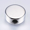 Tarnish Resistant 304 Stainless Steel European Beads STAS-I072-026P-1