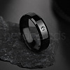 304 Stainless Steel with Crystal Rhinestone Finger Rings FS-WG3A8F6-05-1