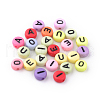 Craft Acrylic Letter Beads SACR-S201-09A-1