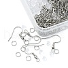 100Pcs 304 Stainless Steel French Hooks with Coil and Ball STAS-YW0001-59-2