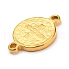 Religion 304 Stainless Steel Connector Charms STAS-L270-09G-3