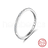 925 Sterling Silver Finger Rings for Women RJEW-C133-05P-2