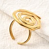 304 Stainless Steel Cuff Open Rings for Women RJEW-V014-10G-3