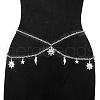 Alloy Moon Sun Star Double Layer Tassel Waist Chains WG6E939-02-1