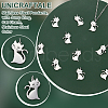 Unicraftale 12Pcs 304 Stainless Steel Pendants STAS-UN0061-13-5