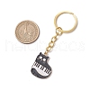 Alloy Enamel Pendant Keychains KEYC-JKC01247-3