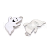 Rack Plating Alloy Enamel Pendants PALLOY-N164-012-2