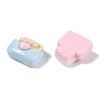Opaque Resin Decoden Cabochons CRES-M036-07-2