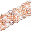 Natural Cultured Freshwater Pearl Beads Strands PEAR-N014-05N-5