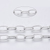 304 Stainless Steel Paperclip Chains CHS-N001-13S-5