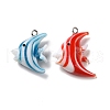 Handmade Lampwork Pendants LAMP-E029-02P-2