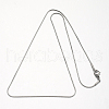 304 Stainless Steel Snake Chains Necklaces STAS-F094-23-2