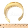 Brass Cuff Bangles for Women BJEW-A038-01A-G-5