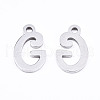 Non-Tarnish 201 Stainless Steel Charms STAS-T044-217P-G-2