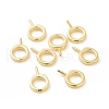 925 Sterling Silver Screw Eye Peg Bails STER-D035-42G-1
