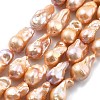 Natural Nucleated Pearl Beads Strands PEAR-B004-15C-04E-2