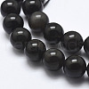 Natural Ice Obsidian Beads Strands G-A171-16-8mm-3