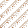 Olycraft 5M Polyester Pom Pom Ball Decorative Tassel Ribbons OCOR-OC0001-47-1