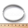 304 Stainless Steel Hinged Bangles for Women BJEW-A011-18P-4