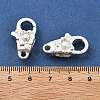 Brass Lobster Claw Clasps KK-R216-18B-S-3