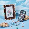 Olycraft 72Pcs 9 Styles 3D Astronaut Theme Resin Cabochons RESI-OC0001-67-5