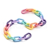 Handmade Acrylic Cable Chains AJEW-JB00712-1