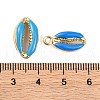 DIY Alloy Shell Starfish Shape Hoop Earring Making Kits DIY-XCP0003-31-3
