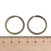 Iron Split Key Rings IFIN-Q067-AB-2