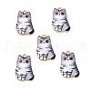 Alloy Enamel Pendants ENAM-M046-12G-E-3