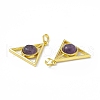 Natural Amethyst Pendants G-H283-05D-3