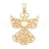 Plating Alloy Big Pendants PALLOY-T090-24G-1