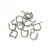 Anti-Tarnish 925 Sterling Silver Ice Pick Pinch Bails STER-L057-079A-2