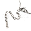 201 Stainless Steel Constellations with Star Pendant Necklace with Cable Chains NJEW-Q317-30P-3