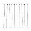 304 Stainless Steel Head Pins STAS-T065-50mm-20P-1