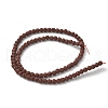 Synthetic Lava Rock Dyed Beads Strands G-H311-08D-06-4