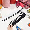 BENECREAT 4 Strands 2 Colors Polyester Elastic Cords OCOR-BC0005-14-5