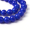 Painted Glass Bead Strands DGLA-S071-8mm-50-2