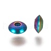 Ion Plating(IP) 304 Stainless Steel Spacer Beads STAS-L216-18-2