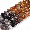 Natural & Synthetic Mixed Gemstone Beads Strands G-D080-A01-01-33-4