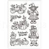 Custom Summer Theme PVC Plastic Clear Stamps DIY-WH0631-0232-8