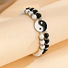 Alloy Enamel Yin-yang Link Bracelets WG68B43-01-2