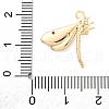 Brass Pave Cubic Zirconia Pendants KK-E793-27G-3