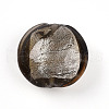 Handmade Silver Foil Glass Beads SLF20mmY-01-1