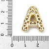 Brass Micro Pave Cubic Zirconia Pendants KK-Z108-02G-A-3