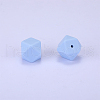 Hexagonal Silicone Focal Beads SI-JX0020A-86-1
