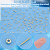 Unicraftale 200Pc Rack Plating Brass Spacer Beads FIND-UN0015-49-4