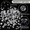 Beebeecraft 8 Styles Cubic Zirconia Cabochons ZIRC-BBC0002-99-5
