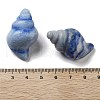 Dyed & Heated Natural Blue Aventurine Carved Figurines DJEW-L023-H07-3
