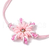 Adjustable Nylon Cord Link Bracelets BJEW-MZ00162-5