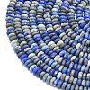 Natural Lapis Lazuli Beads Strands G-P575-A46-4x2mm-01-3